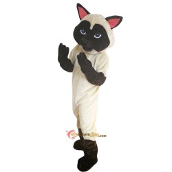 Siamese Cat Mascot Costume Cosplay
