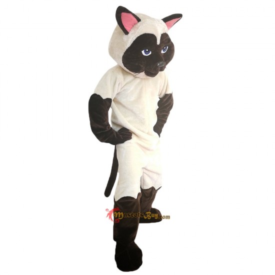 Siamese Cat Mascot Costume Cosplay
