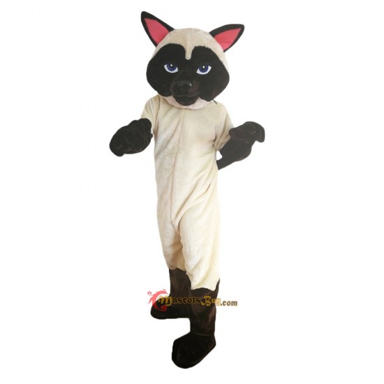 Siamese Cat Mascot Costume Cosplay