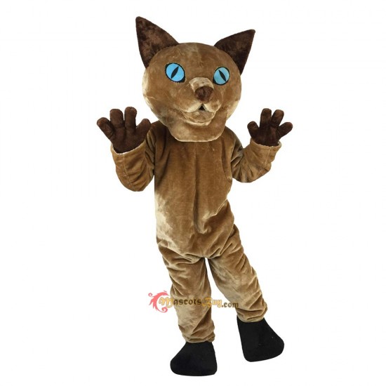 Siamese Cat Mascot Costume Cosplay
