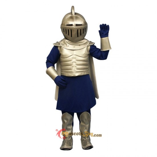 Silver Knight Mascot Costume Cosplay
