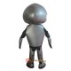 Silver Robot Mascot Costume Cosplay