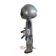 Silver Robot Mascot Costume Cosplay