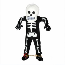 Skeleton Mascot Costume Cosplay