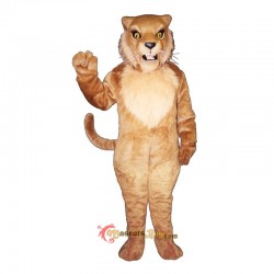 Snarling Wildcat Mascot Costume Cosplay