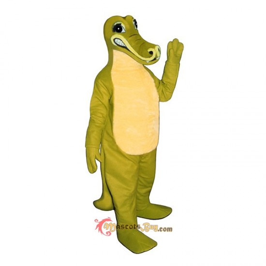 Sneering Crocodile Mascot Costume Cosplay
