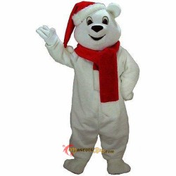 Snow Bear Mascot Costume Cosplay