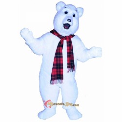 Snow Bear Mascot Costume Cosplay