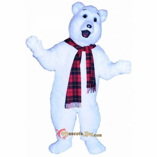 Snow Bear Mascot Costume Cosplay