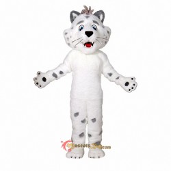 Snow Leopard Mascot Costume Cosplay