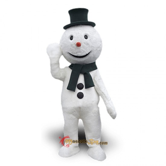 Snowman Mascot Costume Cosplay