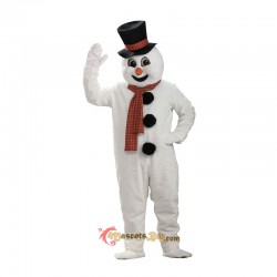 Snowman Mascot Costume Cosplay