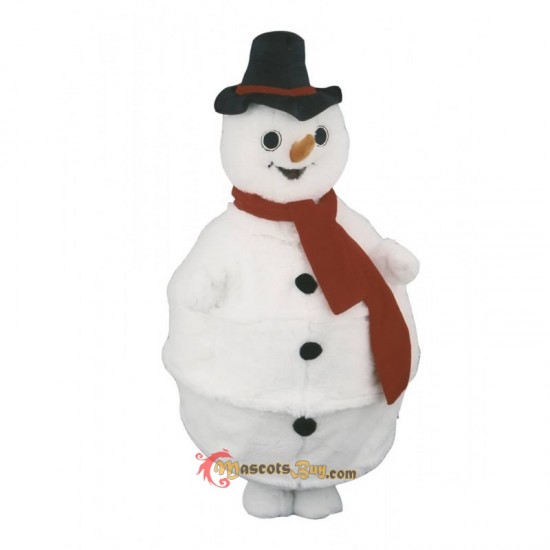 Snowman Mascot Costume Good Ventilation Cosplay