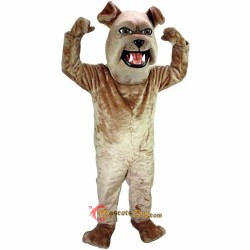 Sparky the Bulldog Mascot Costume Cosplay