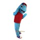 Sport Blue Dolphin Mascot Costume Cosplay