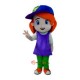 Sport Girl Mascot Costume Cosplay