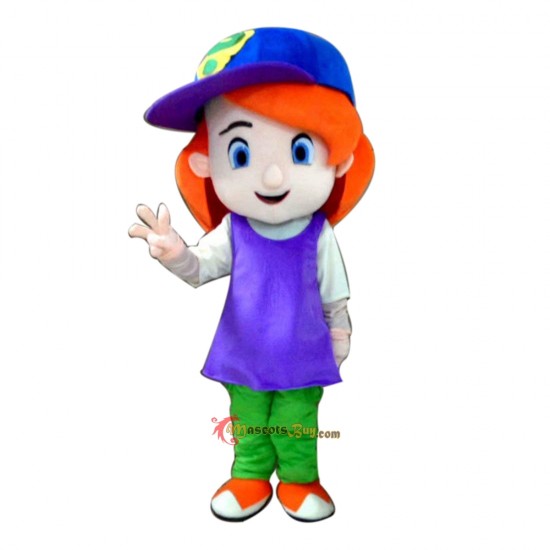 Sport Girl Mascot Costume Cosplay