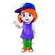 Sport Girl Mascot Costume Cosplay