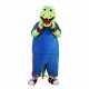 Sport Green Crocodile Mascot Costume Cosplay
