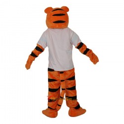 Sport Orange Tiger Mascot Costume Cosplay