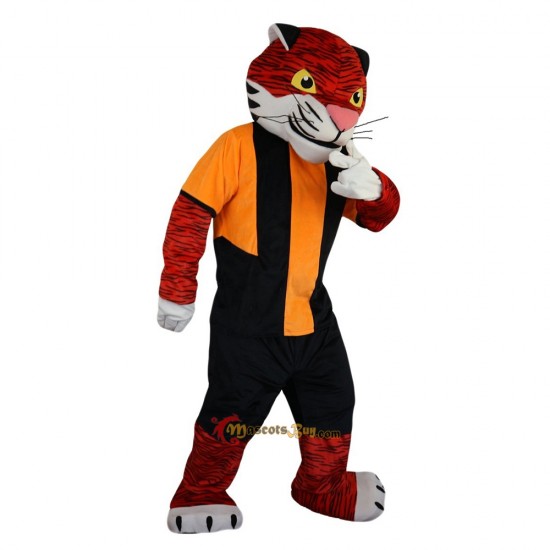 Sport Tiger Mascot Costume Cosplay