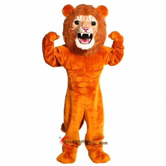Super Power Cat Lion Mascot Costume Cosplay