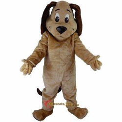 Tan Dog Mascot Costume Cosplay