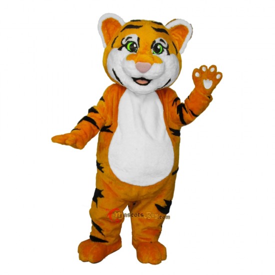 Tiger Kitten Mascot Costume Cosplay
