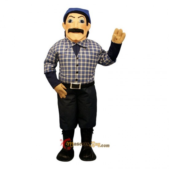 Timber Jack Mascot Costume Cosplay