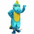 Turquoise Dino Lightweight Mascot Costume Cosplay