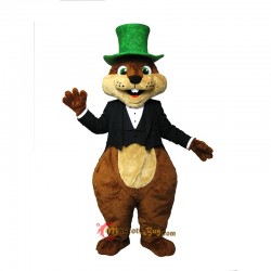 Tux Squirrel Mascot Costume Cosplay