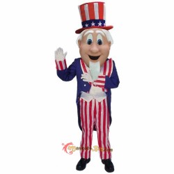 Uncle Sam Mascot Costume Cosplay