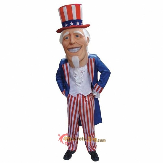 Uncle Sammy Mascot Costume Cosplay