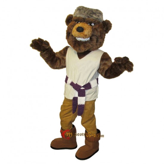 Voyageur Bear Mascot Costume Cosplay