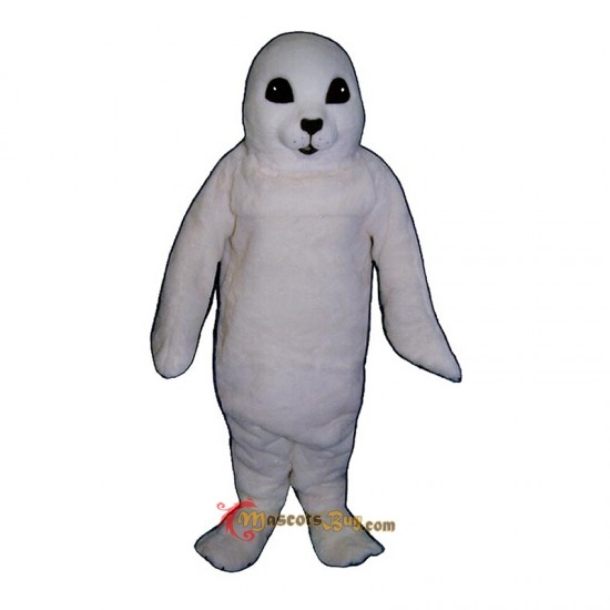 White Baby Seal Mascot Costume Cosplay
