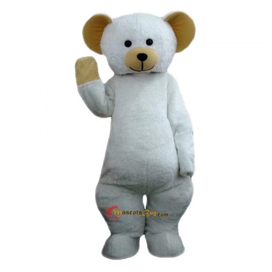 White Bear Mascot Costume Cosplay