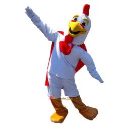 White big cock Mascot Costume Cosplay