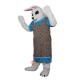 White Chef Bunny Rabbit Mascot Costume Cosplay