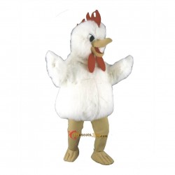 White Chicken Mascot Costume Cosplay