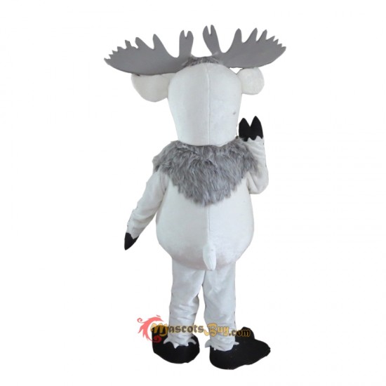 White Deer Mascot Costume Cosplay