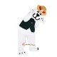 White Dog Hound Mascot Costume Cosplay