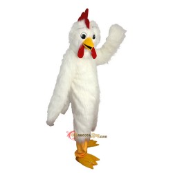 White Eagle Bird Chicken Mascot Costume Cosplay