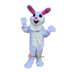 White Easter Bunny Mascot Costume Cosplay
