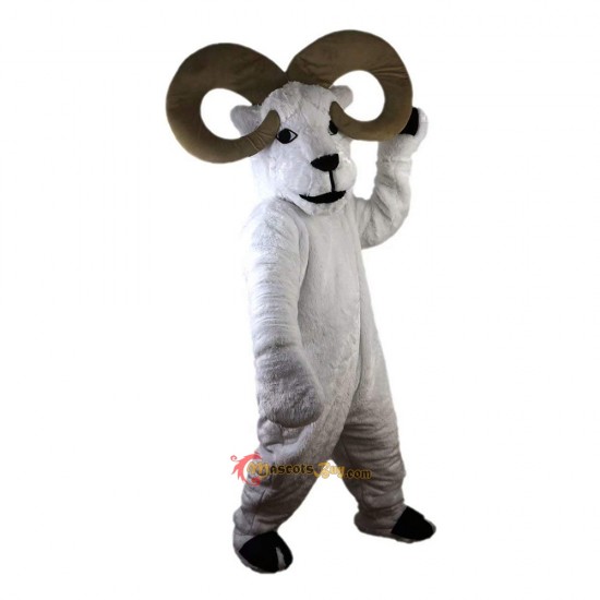 White Goat Antelope Mascot Costume Cosplay