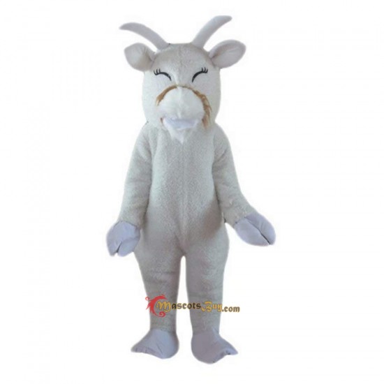 White Goat Mascot Costume Cosplay