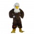 White Head Brown Eagle Mascot Costume Cosplay