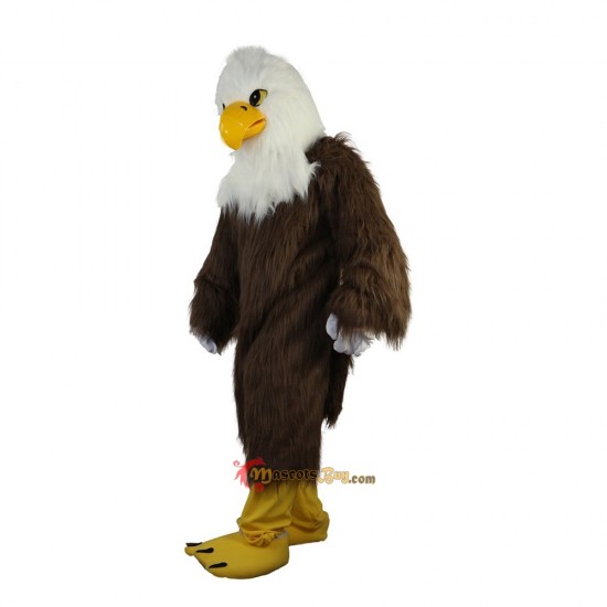 White Head Brown Eagle Mascot Costume Cosplay