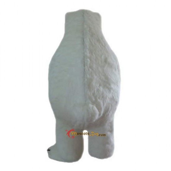 White Polar Bear Mascot Costume Cosplay