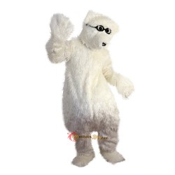White Polar Bear Mascot Costume Cosplay