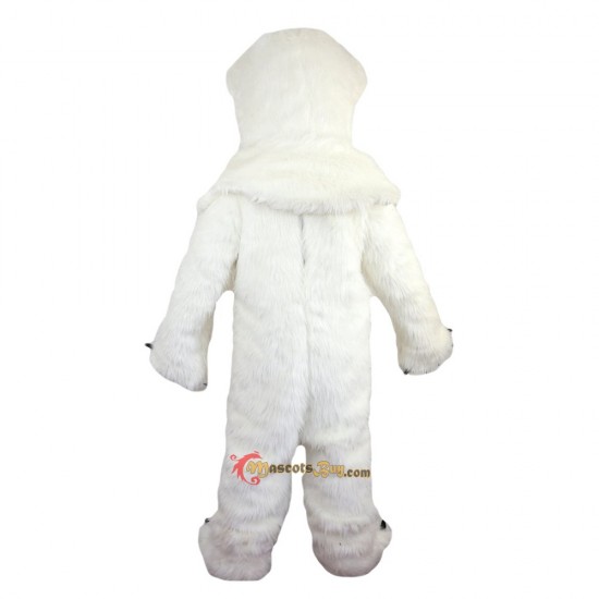 White Polar Bear Mascot Costume Cosplay